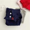 Pet Plain Polo Shirt With Embroidery Vest Set, Spring And Summer
