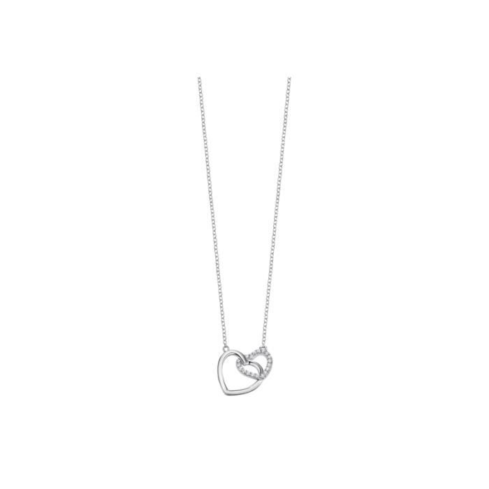 Collier Femme Lotus Silver Argent Cœur LP3552-1/1