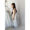 Girl's White Special Design Birthday Party Wedding Evening Dress Detail See Size Chart In The Video
