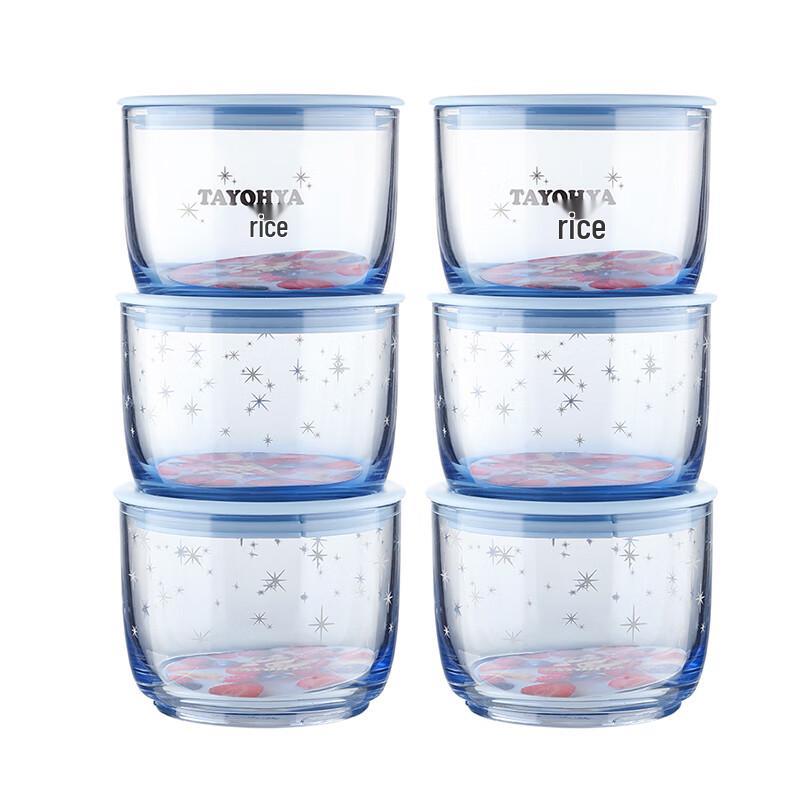 TAYOHYA Haotian Round Sealed Food Storage Jar Set (6-Piece)