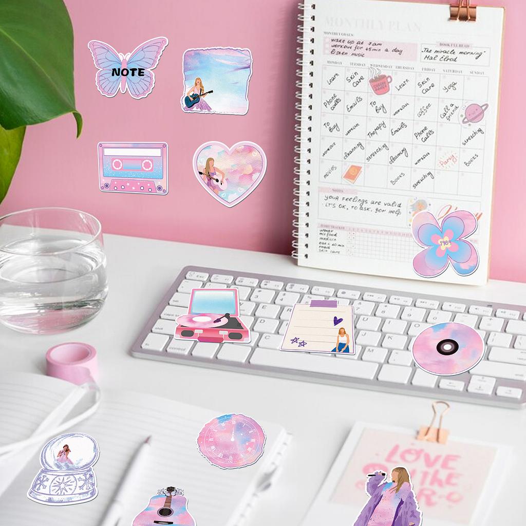 Fun Sticker Pack For Water Bottles, Luggage, Laptop, And Phone Case Decoratio