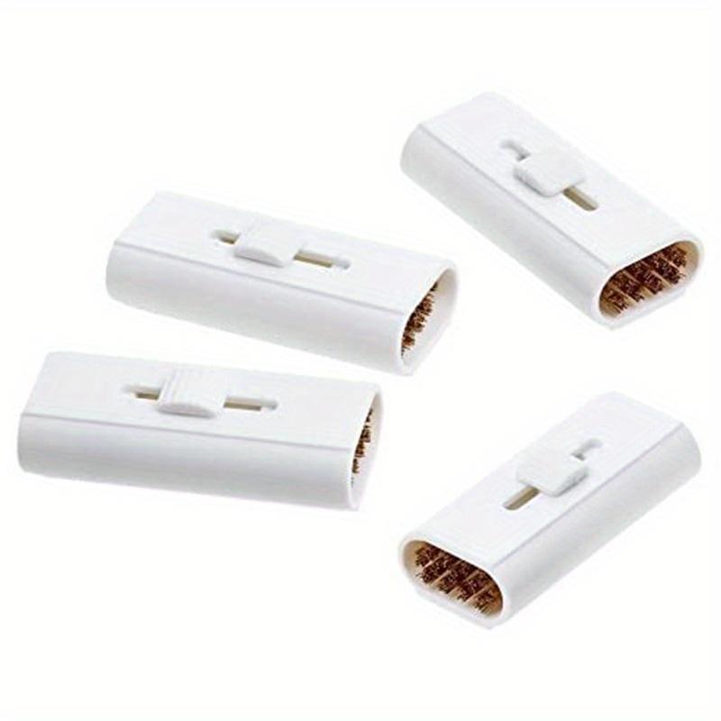 Durable Double-Sided Copper Bristle 1pc Golf Club Head Cleaning Brush, White | Essential Golf Accessory for Enhanced Performance, Golf Accessories