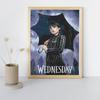 Malowanie Po Numerach Z Ramą Obrazy Do Malowania -Wednesday Addams 40X50 Cm
