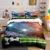 Soccer Ball Set For Matches Multiple Sizes Kid'S And Adults' Bedroom Exquisite 3Pc Bedding Set, Gift