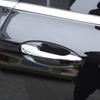 For Benz E-Class W213 2016- ABS Carbon Fiber Outside Door Bowl Cover Trim