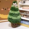 Creative Cartoon Christmas Series Snowman Plush Doll Pillow Tree Snowman Elk Plush Toy Holiday Decor Gift for Boys Girls