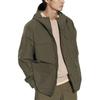 UNIQLO Solid Color Hooded Long Sleeve Zipper Loose Jacket Unisex jackets Olive 464026-56