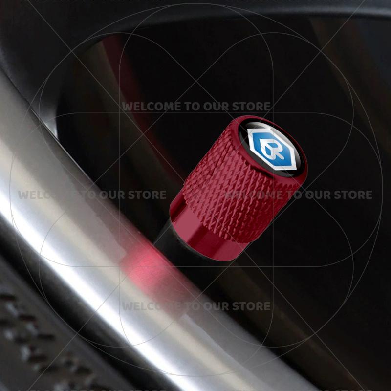 For Piaggio Emblem Vespa 250 300 MP3 Sprint Primavera 150 4Pcs Aluminum Motorcycle Tire Valve Caps Wheel Stem Air Dust Covers
