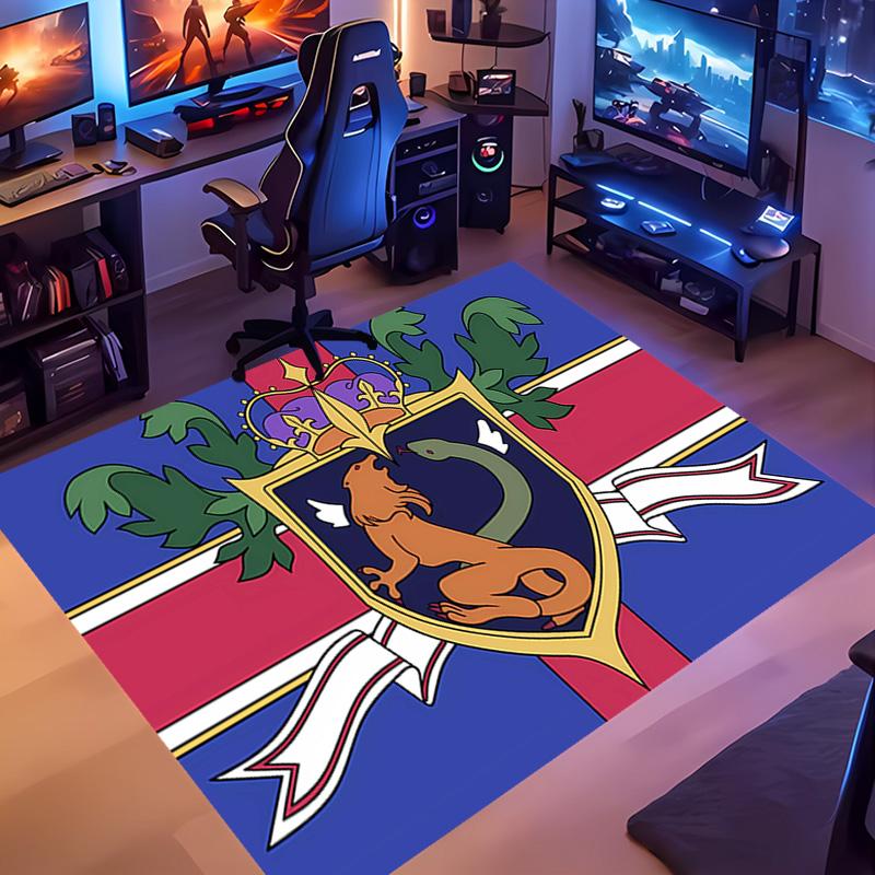Anime Code Geass -Themed Entrance Mat,Non-Slip Mat Area Rug,Room Decor,Outdoor Decor,Kitchen Rug,Doormat - Machine Washable,Easy to Clean