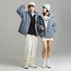 New MLB Velvet Jackets Unisex Gray 3AFDB0626-43GRS