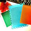 Net Grid Rectangle Frame Cutting Dies Metal Stencil DIY Scrapbooking Album Paper Card Embossing Craft Art Craft Template