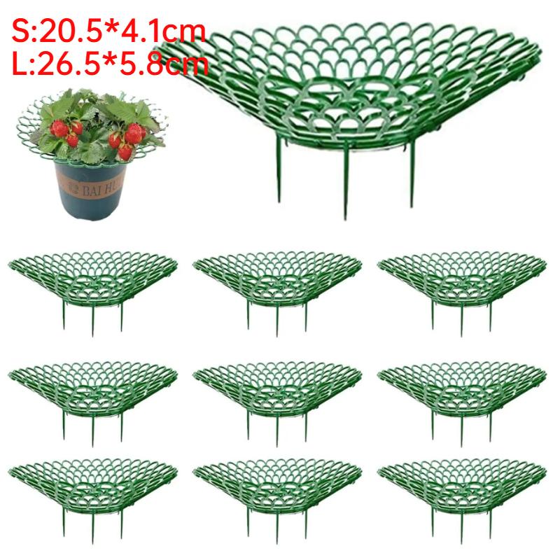1/5/10/20 Stück Erdbeerpflanzenstützen mit drei stabilen Beinen bieten Schutz für Erdbeeren vor Schimmel, Fäulnis und Schmutz