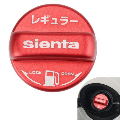 XIKER Fuel Cap Cover for Toyota Sienta 170 and 10 Series, Stylish Aluminum Fuel