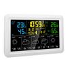 Wettervorhersage Uhr Multifunktional WiFi Kabellos 7,5 Zoll Farbdisplay Thermometer Hygrometer Uhr mit Atomzeit