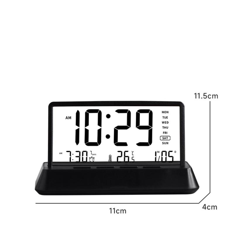 Elektronische Uhr Neue Ornamente Schreibtisch Kreative Digitale Wecker Wohnzimmer Kalender Hochwertige Heimdekoration