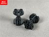 10pcs/lot MOC Bricks DIY Brown Black Support 2x2x2 Stand with Complete Hole 3940b Building Block Toys for children Xmas gift