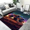 Graffiti Cartoon Cool Off-road Vehicle Carpet Kids Room Game Non-slip Soft Floor Mat Bedroom Home Decoration Rugs Living Room