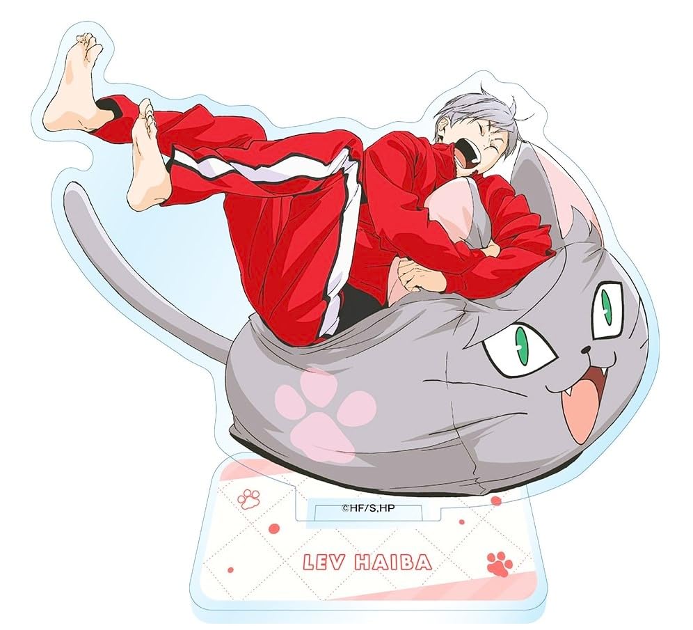 

Haikyuu!! Lev Haiba Acrylic Stand, Jump Festa 2025 Nekoma Limited Edition Official Merchandise
