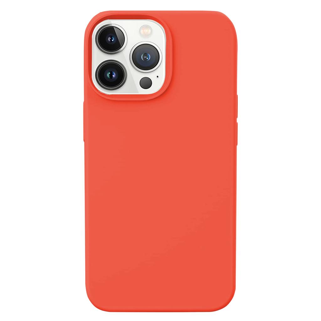 KALEBOL KLB-YTGJ001 For iPhone 12 Pro Case Solid Color Liquid Silicone+PC Phone Cover
