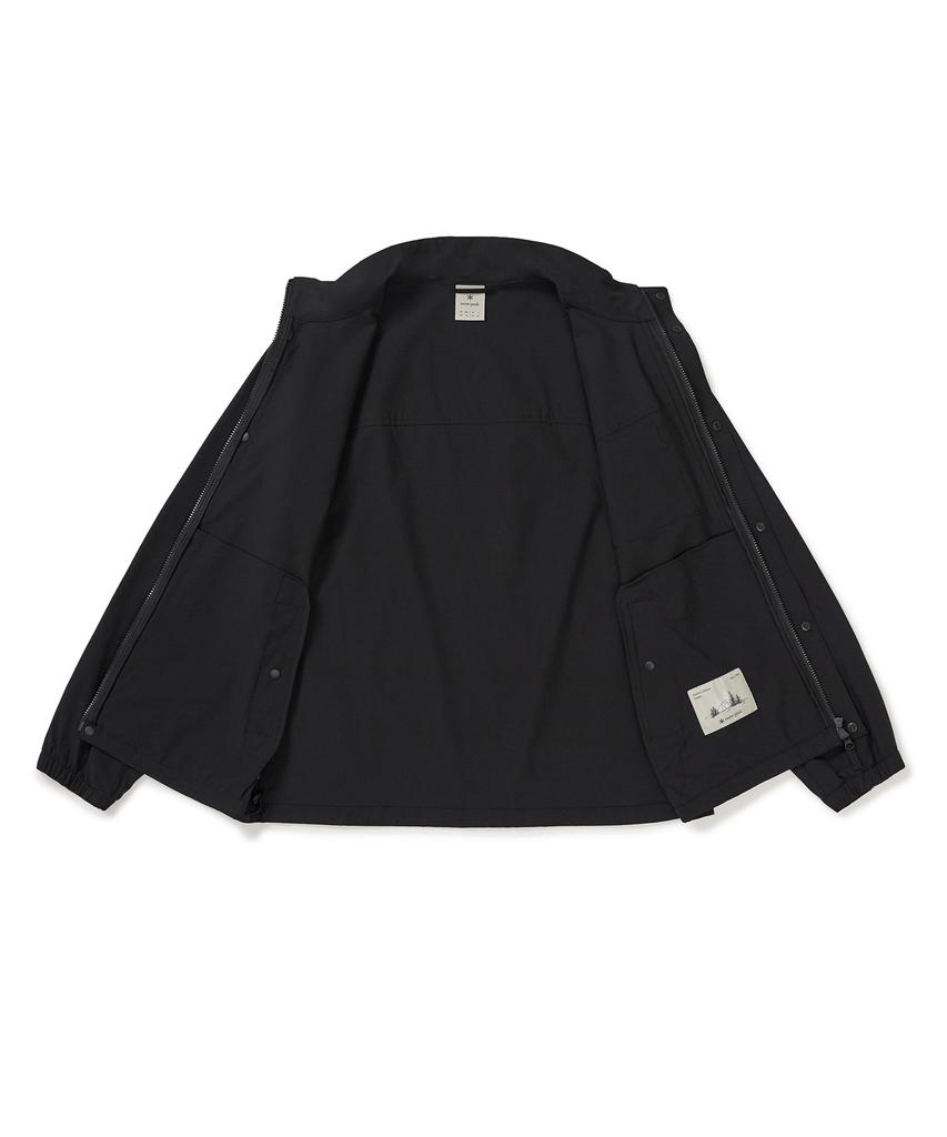 Snowpeak Apparel Cordura Stand-Neck Windbreaker (S25Zmpwb02) Black