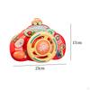 Electric Steering Wheel Toy Educational Musical Mini Interactive Learning for Kids 1 2 3 4 5