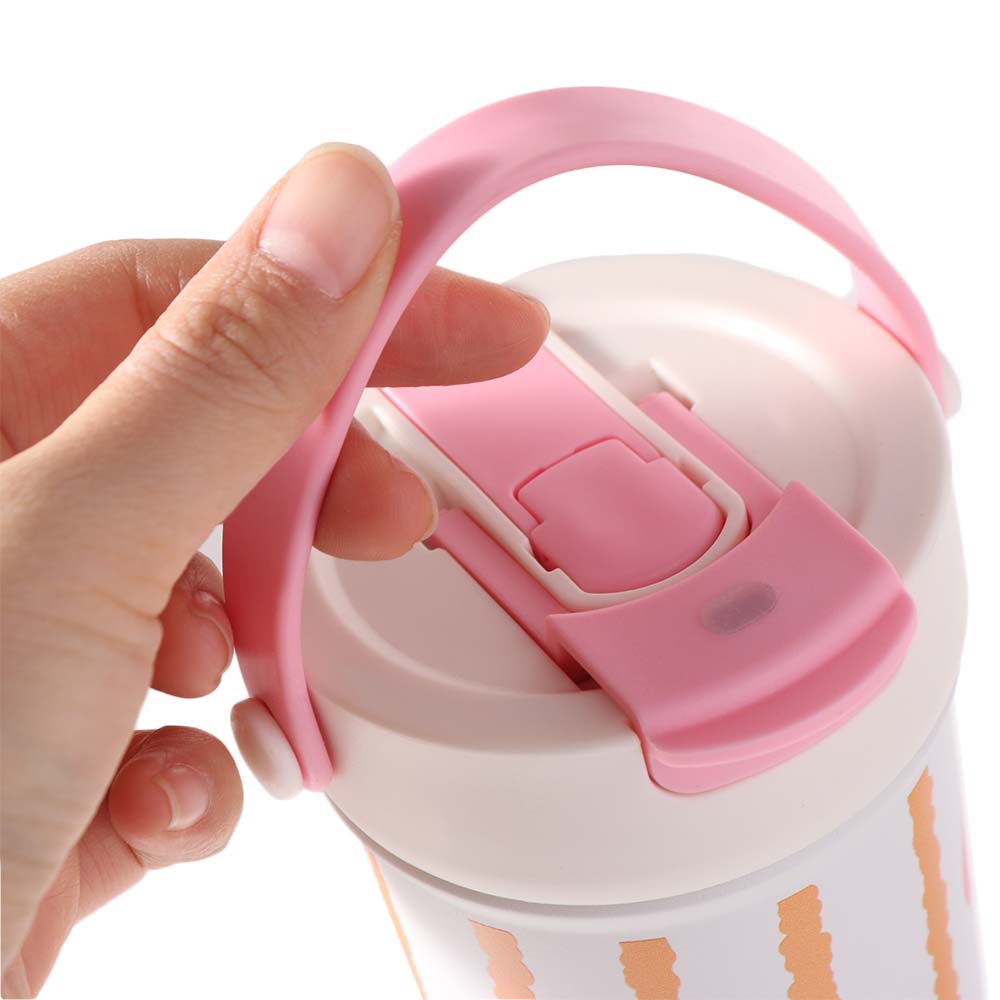 600ml Stainless Steel Cup Leak-proof Travel Tumbler Water Bottle Thermos Bottle Cold Drink