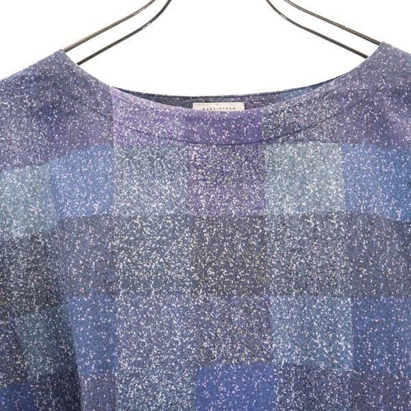 MACKINTOSH PHILOSOPHY Overall Handle Short Sleeve One Piece 38 Blue Women Used