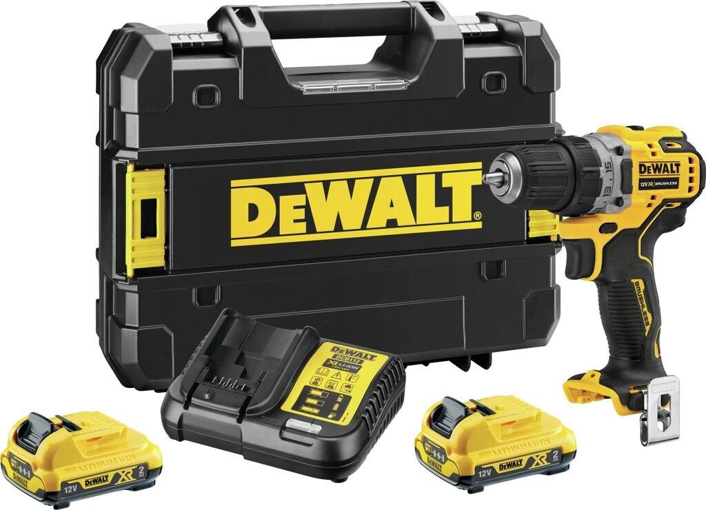 DeWalt DCD701D2 Drill-driver (2x Battery 2.0 Ah In T-STAK Box)