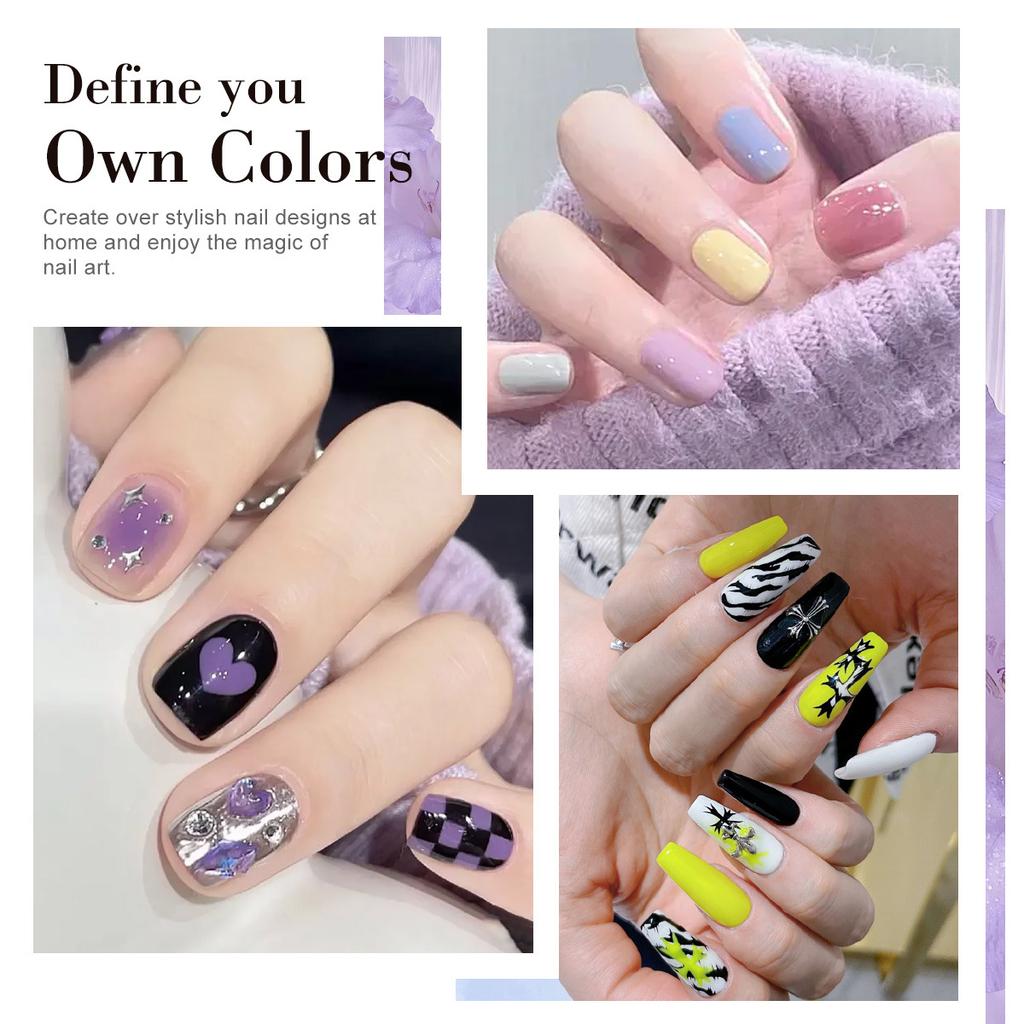 8 Colors Gel Nail Polish Set, Long-Lasting UV LED Light Cure, Hot Sale LIMEGIRL Gel Polish Kit