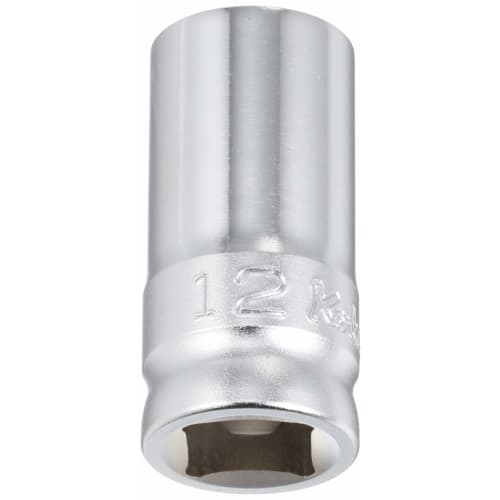 Koken Z-EAL 12mm 6-Point Semi-Deep Socket, 9.5mm Drive, 3300XZ12