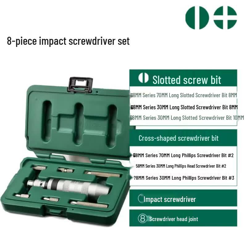 STANLEY 8-Piece Impact Screwdriver Set