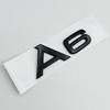 3D ABS Chrome Black Logo S Line A1 A2 A3 A4 A5 A6 A7 A8 Emblem Badge Car Decal For B Sline Sticker Decorative Accessories