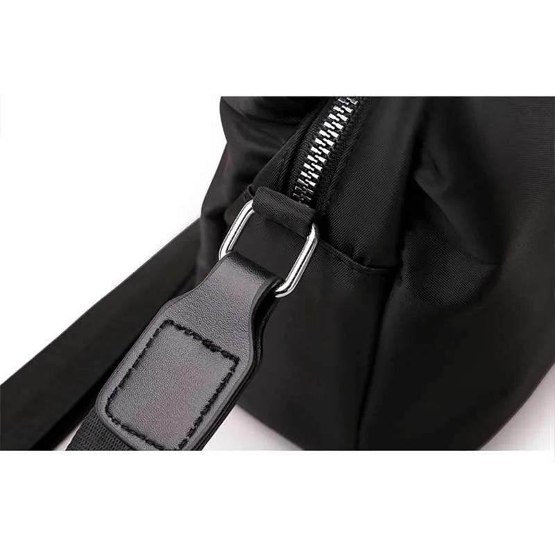 Casual Nylon Schoudertas Damesmode Waterdichte Messenger Bag Reizen Licht Kleine Crossbody Tas Winkelen Dame Handtas Portemonnee