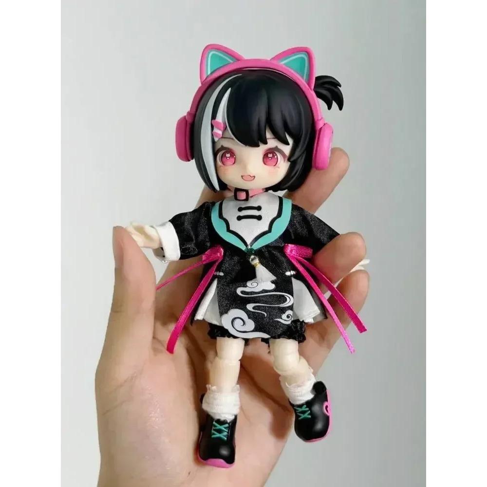 Nagi Jointly Movable Bjd Exchange Student Series Anime Peripheral Action Figure Kawaii Model Garage Kit Children Cute Toy Gift