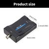 High Resolution BNC Coaxial to Multimedia Interface Converter Adapter for Cameras 720P/1080P Resolution Support