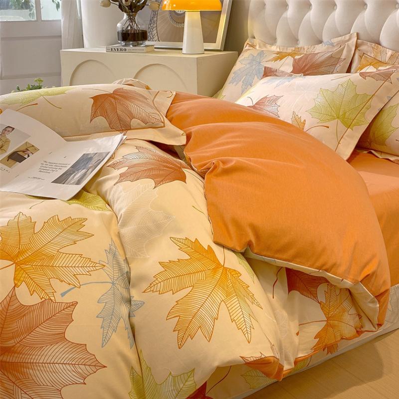 Home Textile Bedding Cotton Pure Cotton4-Pcsquilt Set 3-Pcs Set Winter Class A Maternal And Infant Grade Advanced Sense