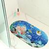 Ocean World Map Balcony Bathroom Mat Hydrophobic Non-Slip Door Mat Swimming Pool Public Places Non-Slip Floor Mat