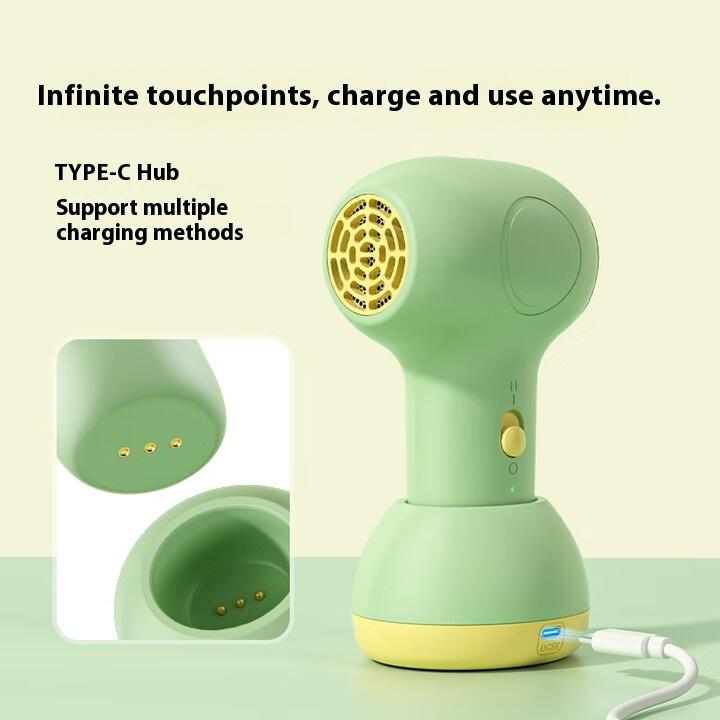 Baby Hair Dryer Wireless Seat Charger Maternal and Infant Hair Dryer Blowing Hair Low Radiation Constant Temperature Low Noise Hot Air Soft Portable