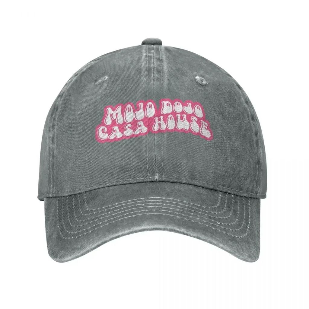 Ryan Gosling Mojo Dojo Casa House Men Women Baseball Cap Distressed Denim Hats Vintage Outdoor Running Golf Snapback Hat