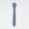 Bambino Morbido Silicone Morbido Cucchiaio Gadget Svezzamento Bebe Articoli per Bambini Cibo per Bambini Cucchiaino Piccolo Stoviglie per Bambini Set Cucchiaio Forchetta da Allenamento L