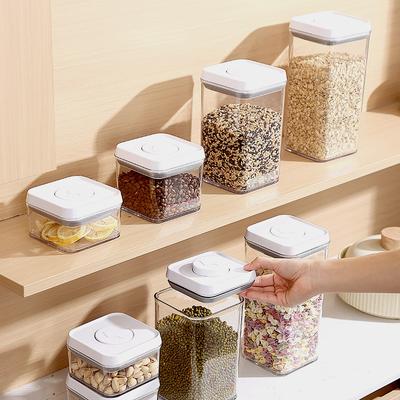 Press Vacuum Sealed Jar, Food-grade Storage Box, Kitchen Storage Jar, Coffee Bean and Grain Preservation Jar