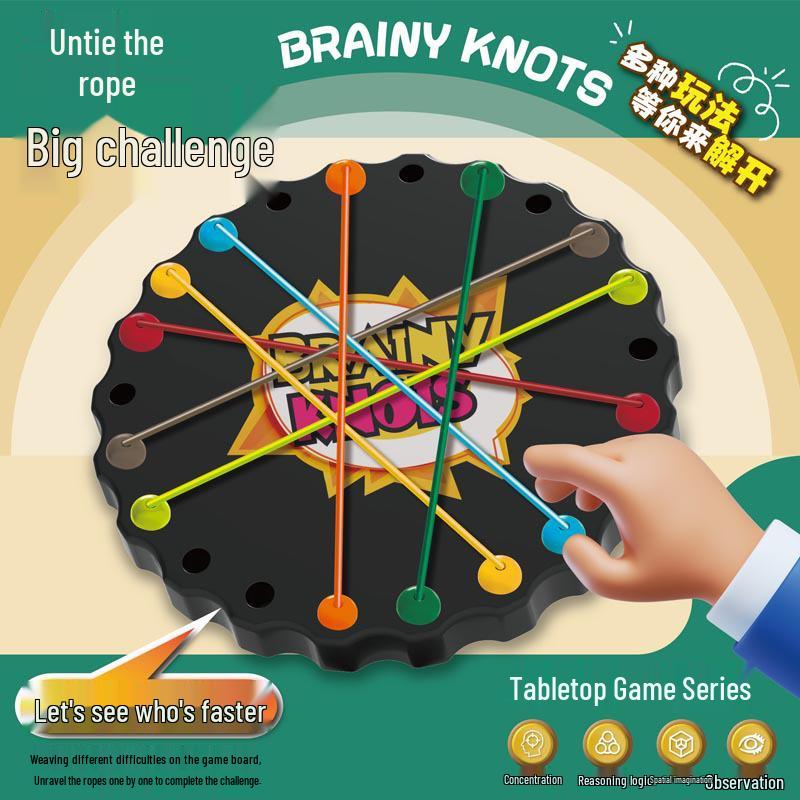 

Cross-Border Unknotting Puzzle: Children s Logic Challenge & Parent-Child Game