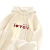 Sweater women ins wind milk fufu white autumn and winter Korean version loose versatile top jacket