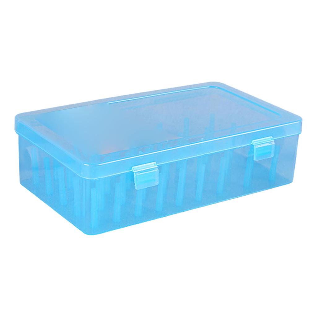 Clear Thread Spool Box 42 Spool Storage Case Thread Bobbin Storage Box Sewing Thread Organizers Container Sewing Supply