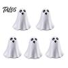 Reusable Halloween Holiday Ornaments 5Pcs Mini Ghost Figurines, Tiny Resin Ghosts for Decoration, Funny Gifts Friends Spooky Tiered Trays Tabletop