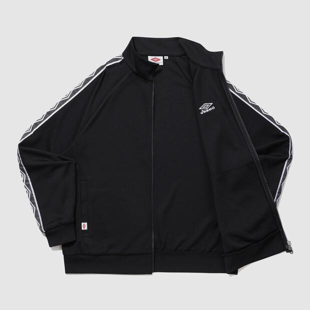 Giacca da allenamento Umbro Hbl con rombi laterali Nera (Uq123Cft21)
