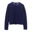 JEAN-PAUL GAULTIER Wolle Langarm Strick-Cardigan 48 Navy System Damen Gebraucht