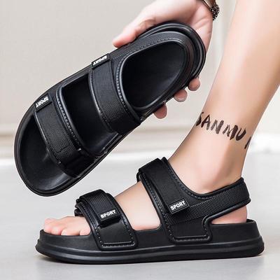 Sandali Estivi da Uomo con Suola Morbida: Scarpe da spiaggia alla moda in stile romano per genitore-figlio