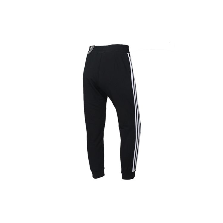 Adidas Comfort 3 Cuffed Knit Joggers Women Bottoms Black DW4604