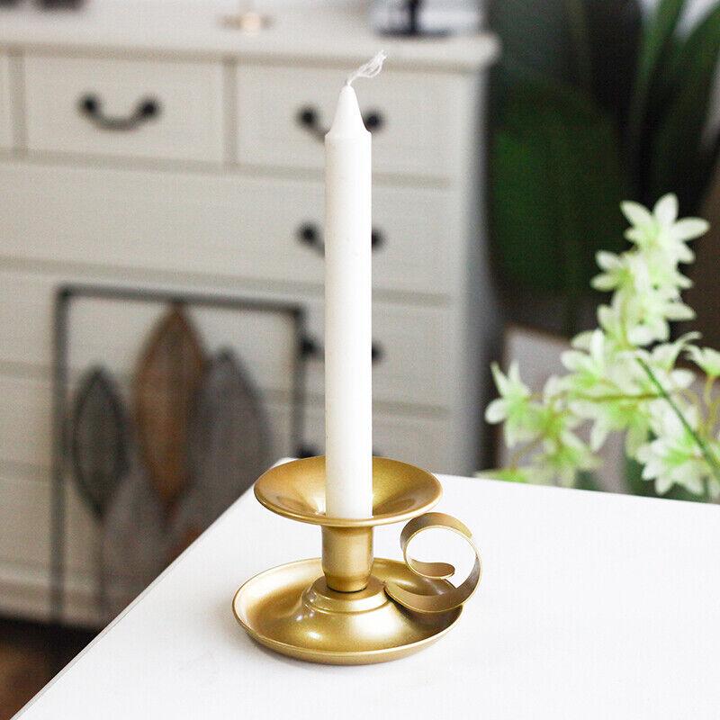 Candle Holder Retro Metal Candle Holder Desktop Decoration Party Decoration